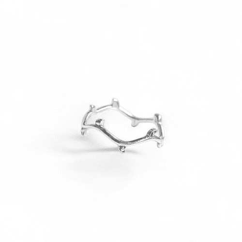 Sterling Silver Twig Ring