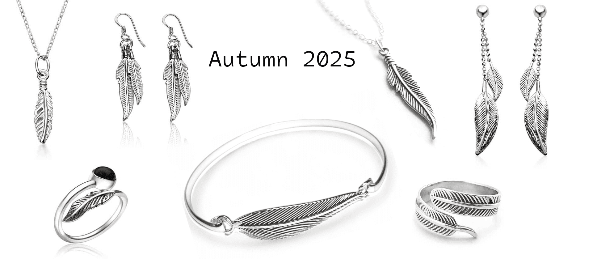 Autumn sterling silver jewellery