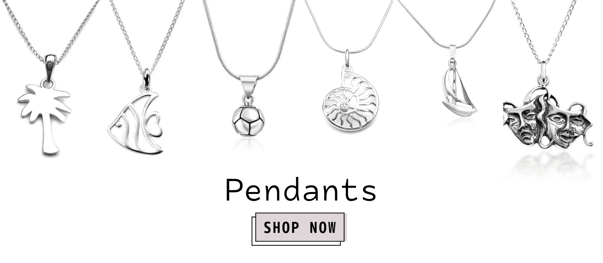 Sterling silver pendants