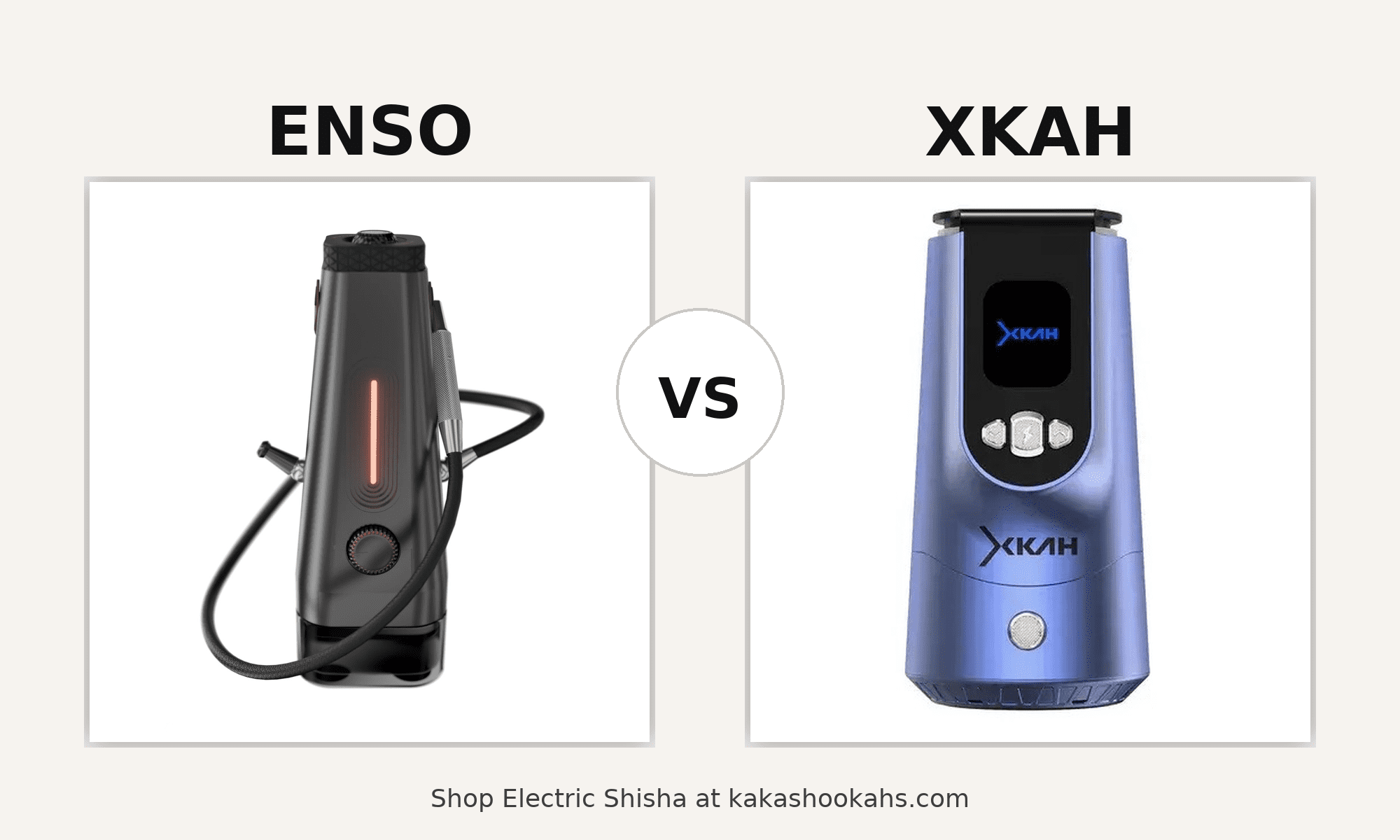 Electric Shisha Showdown: Enso vs. XKAH Pro