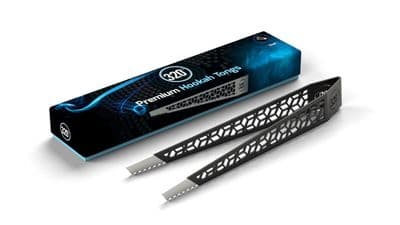 320 - Stainless Steel Tongs (Black)