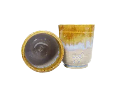 Alpaca Shot Glass - Snow