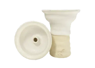 Alpaca X Kaloud Shisha Bowl - Matte White (Limited Edition)