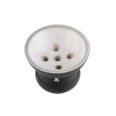 Alpha Hookah Bowl - Doll Phunnel (Black & White)