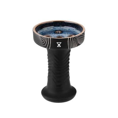 Alpha Hookah Bowl - Wave Killer (Atlantic Black)