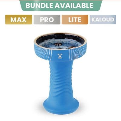 Alpha Hookah Bowl - Wave Killer (Atlantic Blue)