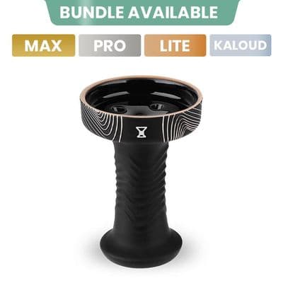 Alpha Hookah Bowl - Wave Killer (Black Cenote)