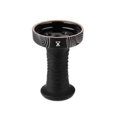 Alpha Hookah Bowl - Wave Killer (Black Cenote)