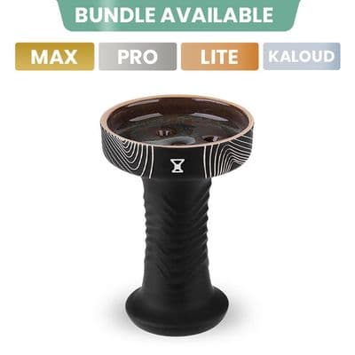 Alpha Hookah Bowl - Wave Killer (Indian Black)
