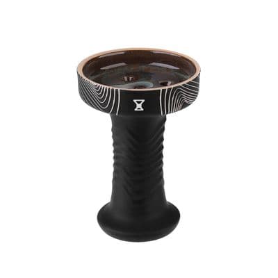 Alpha Hookah Bowl - Wave Killer (Indian Black)