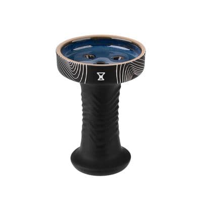 Alpha Hookah Bowl - Wave Killer (Pacific Black)