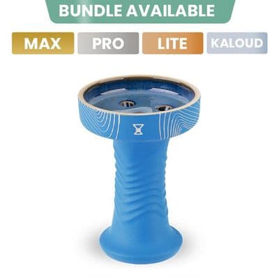 Alpha Hookah Bowl - Wave Killer (Pacific Blue)