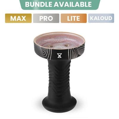 Alpha Hookah Bowl - Wave Killer (South Black)