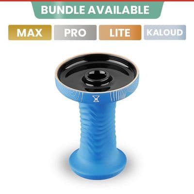 Alpha Hookah Bowl - Wave Phunnel (Blue Cenote)