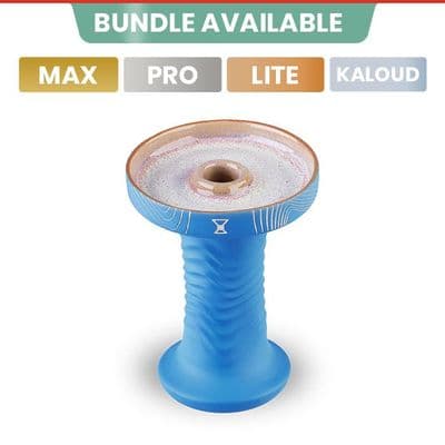 Alpha Hookah Bowl - Wave Phunnel (South Blue)