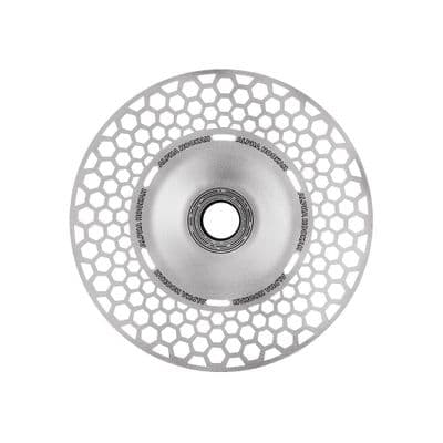 Alpha Hookah - Hover Tray Cover Silver Hexagon Mesh
