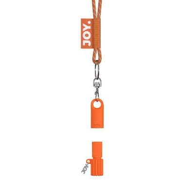 Alpha Hookah - JOY Personal Silicone Mouthpiece - Orange