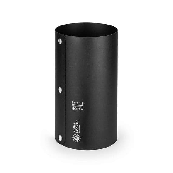 Alpha Hookah - Roller Wind Cover Black | Hookah Accessory UK