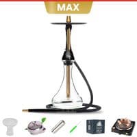Alpha Hookah S - Matt Black | Hookah Shop UK