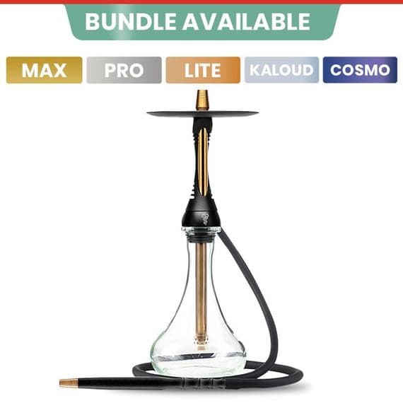 Alpha Hookah S - Matt Black | Hookah Shop UK