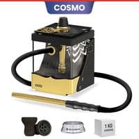 Alpha Hookah SMART Gold Edition | Luxury Compact Shisha UK