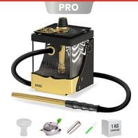 Alpha Hookah SMART Gold Edition | Luxury Compact Shisha UK