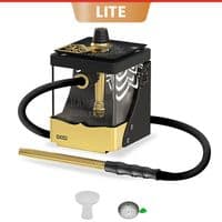 Alpha Hookah SMART Gold Edition | Luxury Compact Shisha UK