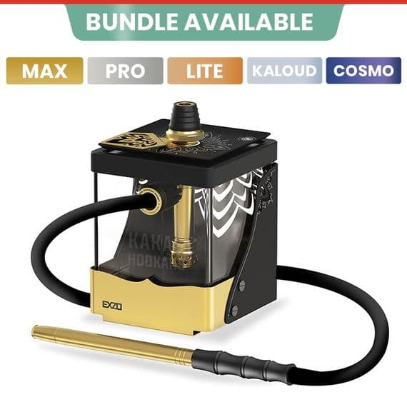 Alpha Hookah SMART Gold Edition | Luxury Compact Shisha UK