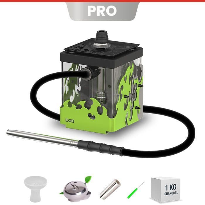 Alpha Hookah SMART Box Tribal Lime – Compact Hookah in Black, Rose ...