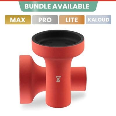 Alpha Hookah Strike Bowl - Red Black