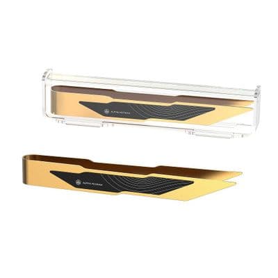 Alpha Hookah Tongs - Oro Gold