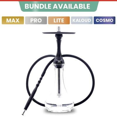 Alpha Hookah X - Matt Black