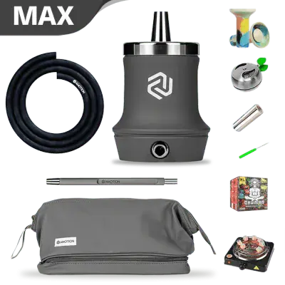 Amotion Moze Roam Shisha With Travel Set - Asher