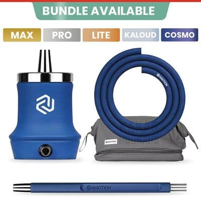 Amotion Moze Roam Shisha With Travel Set - Colbalt