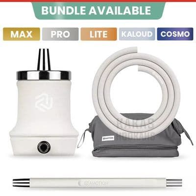 Amotion Moze Roam Shisha With Travel Set - Stone