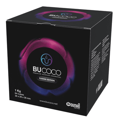 Bucoco Fusion Coconut Charcoal By Oudman 1kg - 26mm