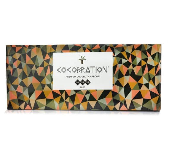Cocobration Shisha Charcoal 1kg - 27mm - Hookah Shisha - FREE UK & EU Shipping