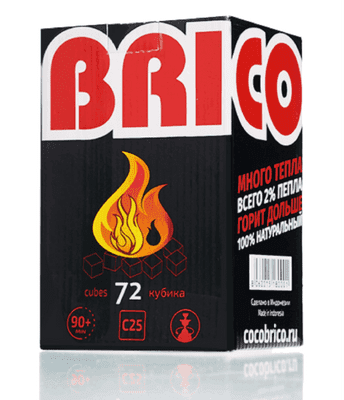 CocoBrico C25 Coconut Charcoal 1kg (25mm)