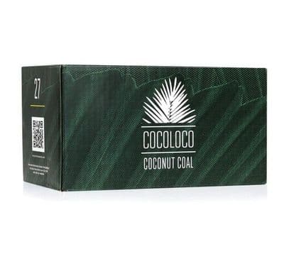 Cocoloco Shisha Coconut Charcoal 1kg 27mm