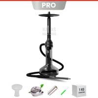 Darkside Neo Black Hookah with D-Glass Base | Russian Shisha UK