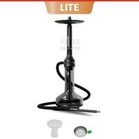 Darkside Neo Black Hookah with D-Glass Base | Russian Shisha UK