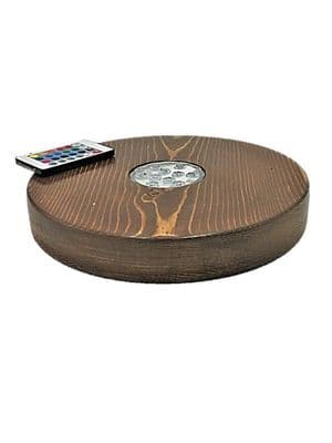 El Nefes Universal Giant Wood Led Shisha Tray