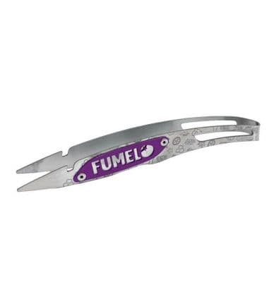 Fumelo Purple Shisha Tongs - 21cm