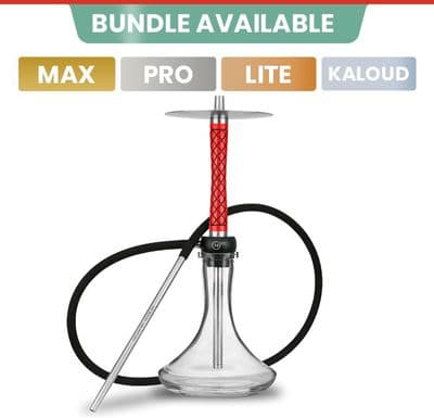 Geometry Hookah Little Bro - Rhombus Red