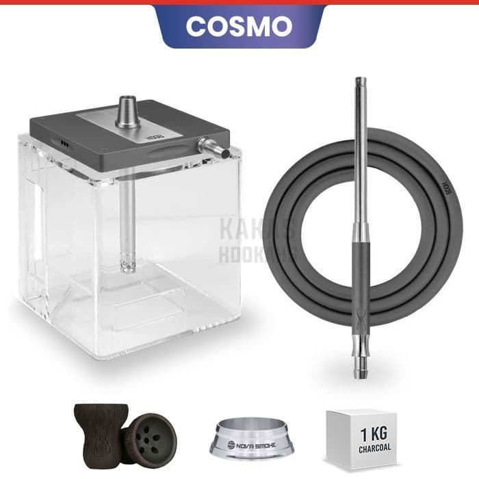 Hoob Atom Hookah - Space Grey | Shisha Pipe UK