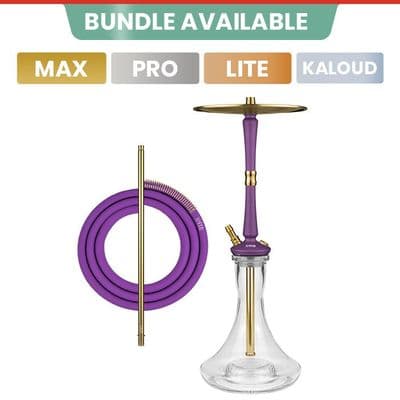 Hoob Go On A Hookah - Royal Purple x Gold