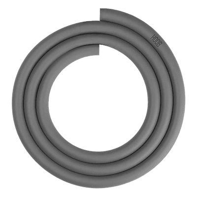Hoob Hookah Soft Touch Silicone Hose - Space Grey