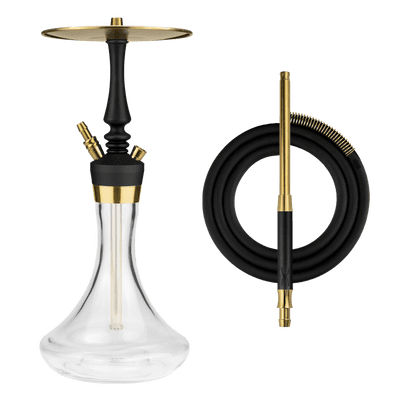 Hoob Mars Mini Pro Hookah - Black Gold