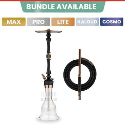 Hoob Mars Pro Hookah - Black Bronze Bell