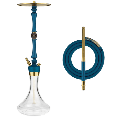 Hoob Mars Pro Hookah - Marine Blue Gold